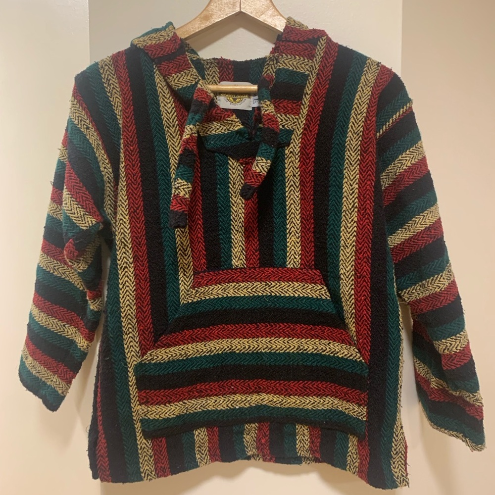 Earth Ragz Unisex Rasta Baja Hoodie